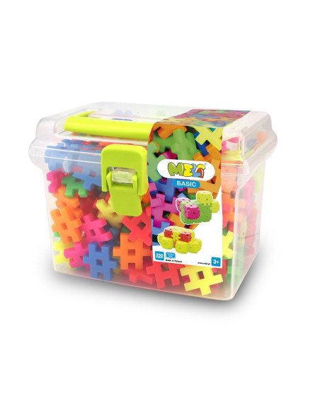 CAJA BLOQUES MELI BASIC NEON 250