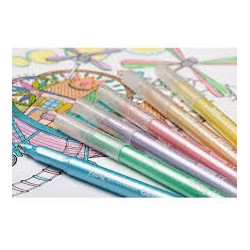 ROTULADORES GLITTER PASTEL 2