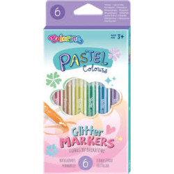 ROTULADORES GLITTER PASTEL