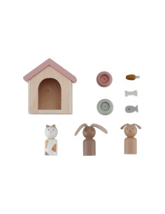 SET DE MASCOTAS PARA CASA DE MUÑECAS LITTLE DUTCH