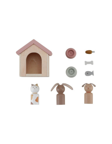 SET DE MASCOTAS PARA CASA DE MUÑECAS LITTLE DUTCH