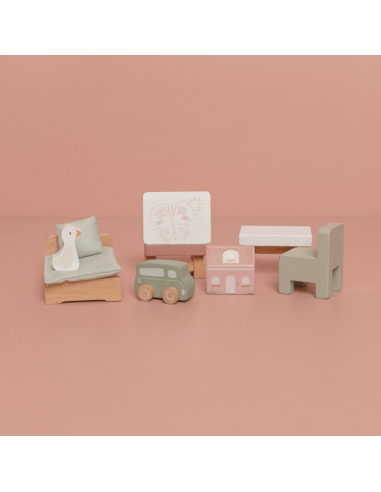 SET DE HABITACIÓN INFANTIL CASA DE MUÑECAS LITTLE DUTCH