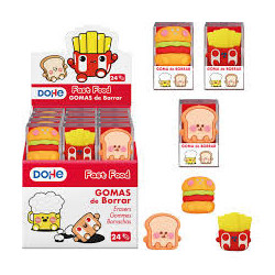 GOMA DE BORRAR FAST FOOD
