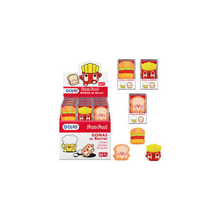 GOMA DE BORRAR FAST FOOD