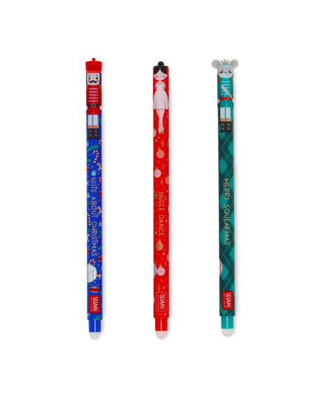 PACK 3 BOLIS BORRABLES NAVIDAD