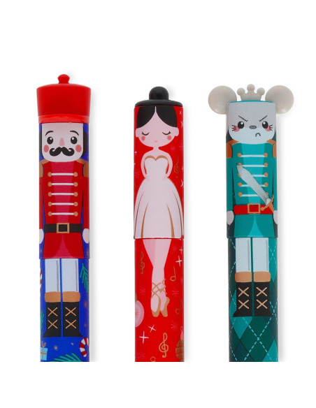 PACK 3 BOLIS BORRABLES NAVIDAD