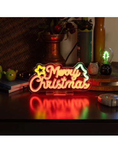 NEON MERRY CHRISTMAS