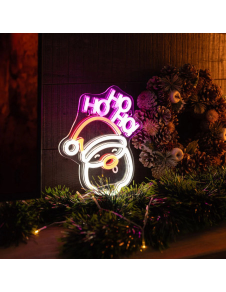 NEON SANTA CLAUS