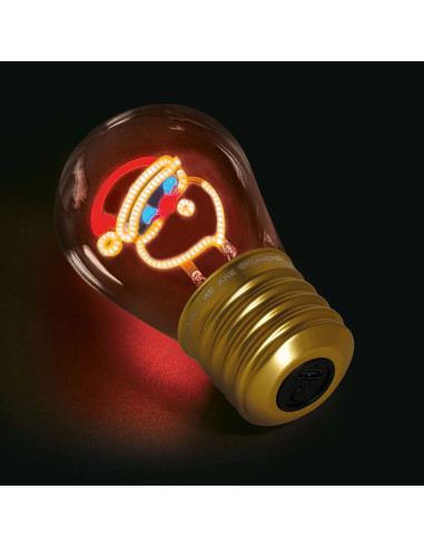 LUZ DECORATIVA SANTA CLAUS