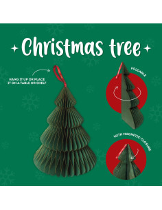ÁRBOL DE NAVIDAD PLEGABLE 2