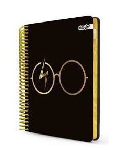 LIBRETA TAPA DURA GAFAS HP