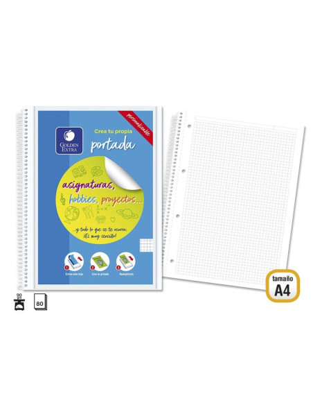 LIBRETA A4 PERSONALIZABLE