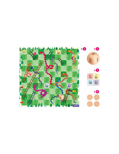 TRAVEL GAME SNAKES & LADDERS