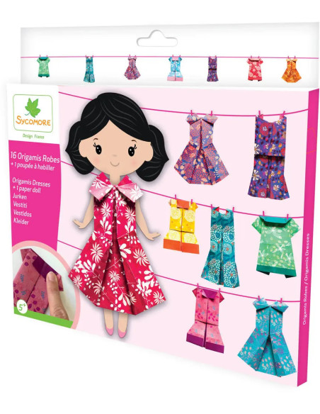 ORIGAMI ROPA PARA MUÑECA