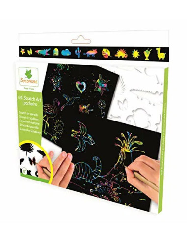 SCRATCH ART RASCA Y JUEGA