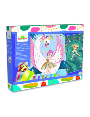 TABLERO XL DE ACTICIDADES HADAS