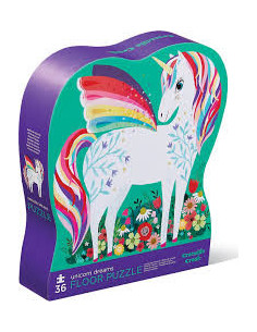 PUZZLE JARDÍN DE LOS UNICORNIOS 36 PIEZAS