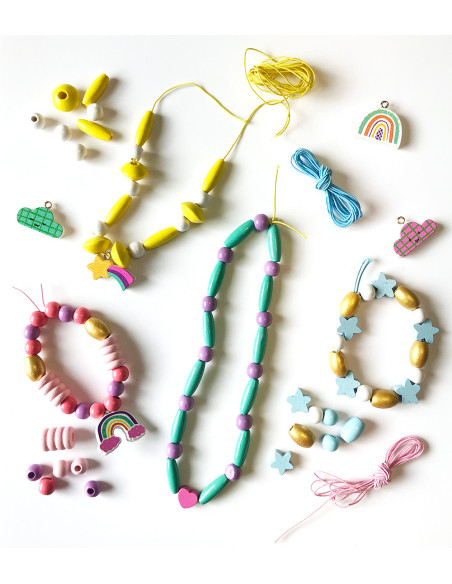 PACK PARA HACER PULSERAS ARCOIRIS