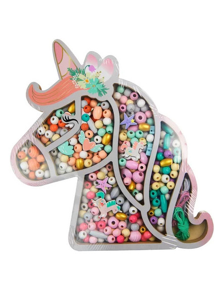 PACK PARA HACER PULSERAS Y COLLARES UNICORNIO