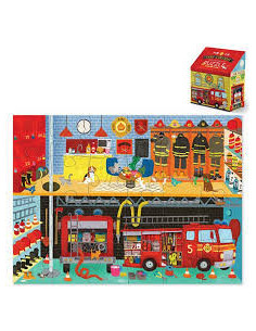 PUZZLE CASITA BOMBEROS 24PCS 2