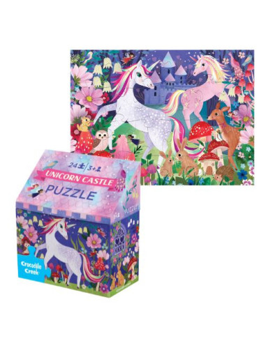 PUZZLE CASITA UNICORNIO