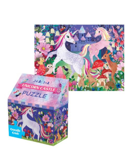 PUZZLE CASITA UNICORNIO