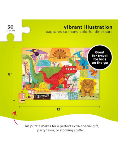 PUZZLE LATA COCODRILO 50PCS