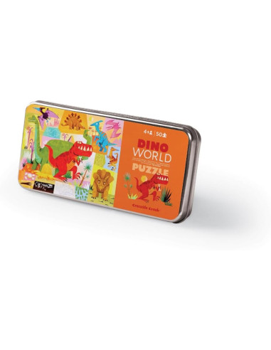 PUZZLE LATA COCODRILO 50PCS