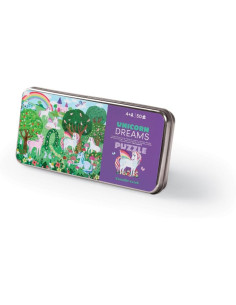 PUZZLE LATA UNICORNIOS 50PCS