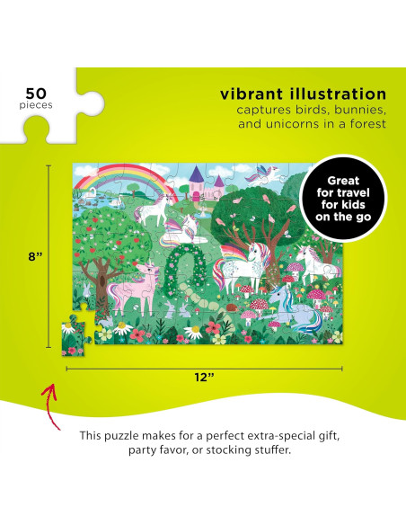 PUZZLE LATA UNICORNIOS 50PCS