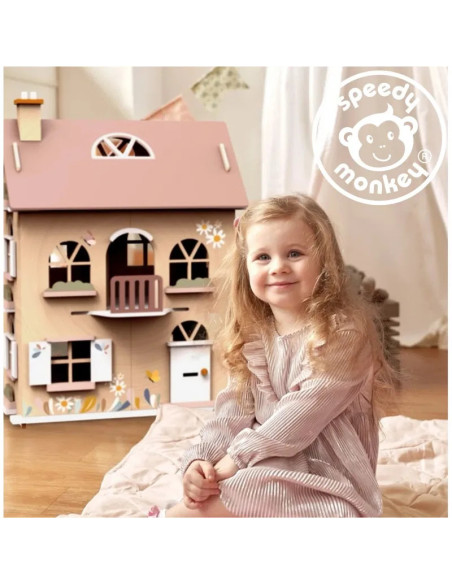 CASITA DE MADERA CONEJITO