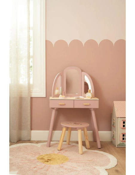 MUEBLE TOCADOR ROSA