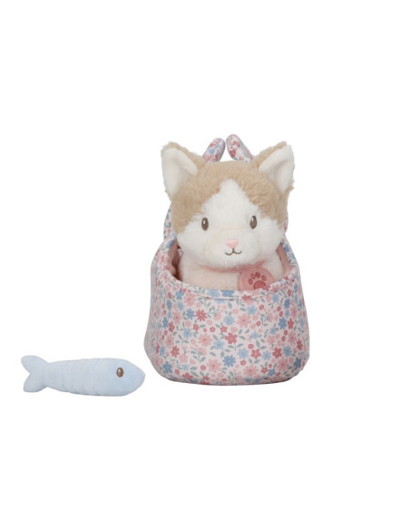 GATITO PELUCHE MARLEY CON BOLSITO