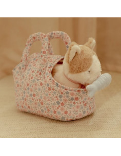 GATITO PELUCHE MARLEY CON BOLSITO