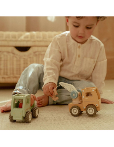 CAMIÓN GRÚA MADERA