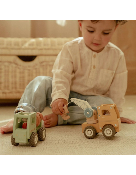 CAMIÓN GRÚA MADERA