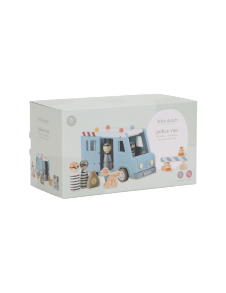 FURGÓN POLICIA MADERA