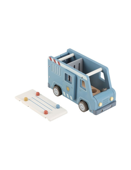 FURGÓN POLICIA MADERA