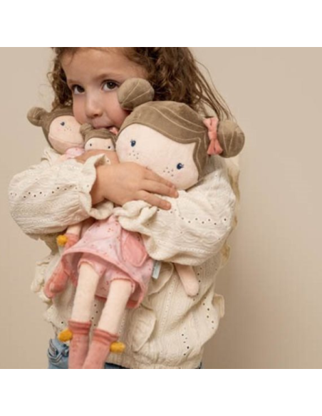 MUÑECA ROSA MEDIANA