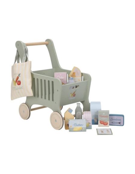 CARRITO DE LA COMPRA MADERA