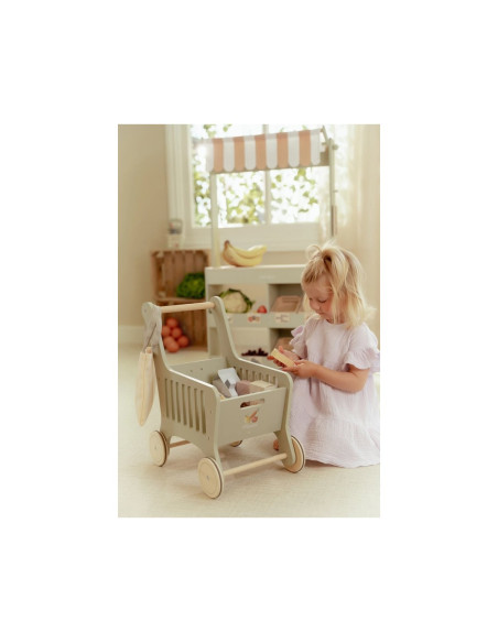 CARRITO DE LA COMPRA MADERA