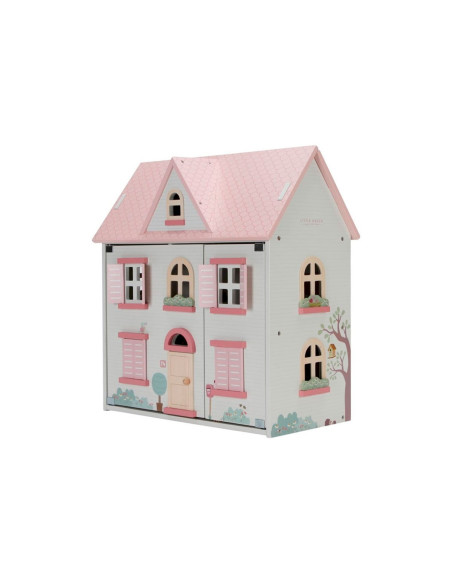 CASA DE MUÑECAS DE MADERA