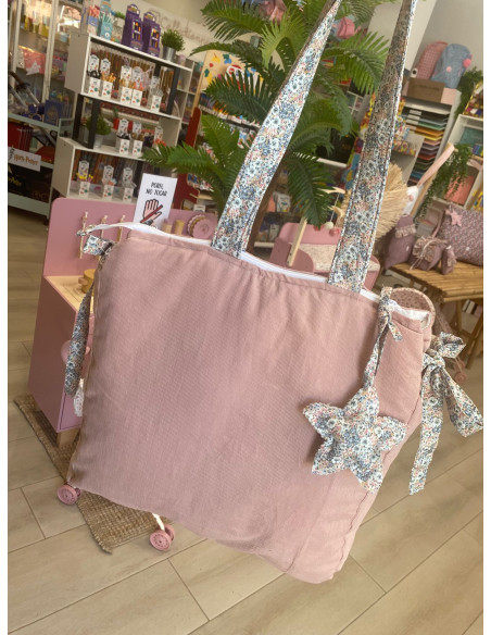 BOLSO MAXI CARAMEL HECHO A MANO