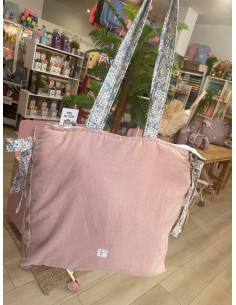 BOLSO MAXI CARAMEL HECHO A MANO