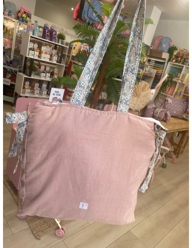 BOLSO MAXI CARAMEL HECHO A MANO