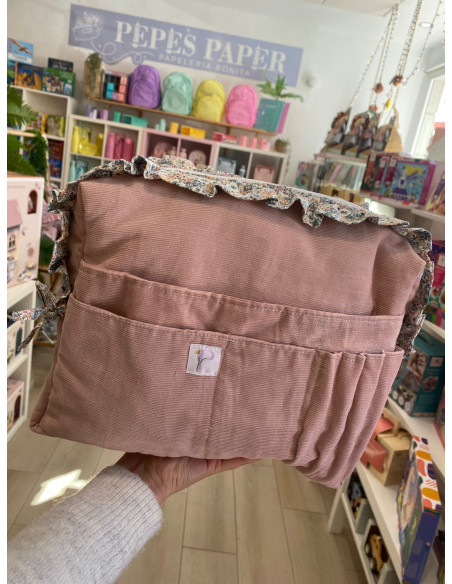 NECESER- ORGANIZADOR CARAMEL HECHO A MANO