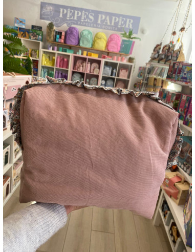 NECESER- ORGANIZADOR CARAMEL HECHO A MANO