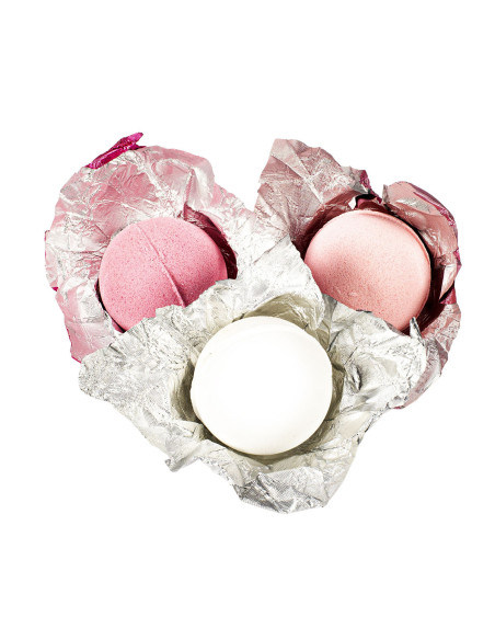 PACK 3 BOMBAS DE BAÑO NAVIDAD