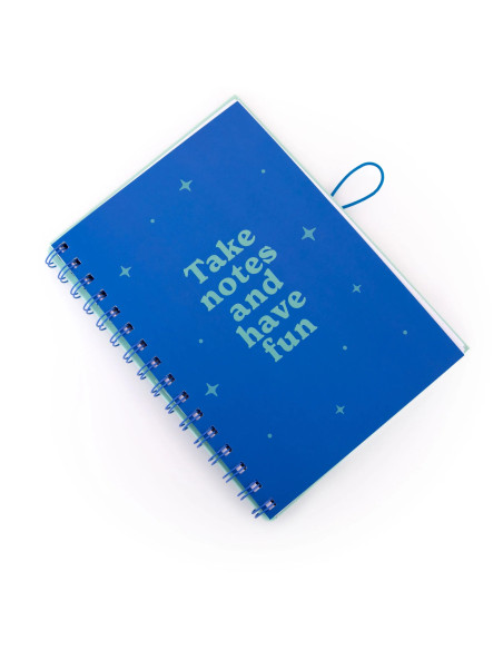 SET DE LIBRETA A5 CON CHARMS VERDE