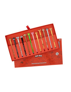 SET DE 12 BOLIS BORRABLES BO-BO - ANIMALES 2